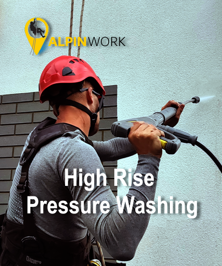 High Rise Pressure Washing in Toronto